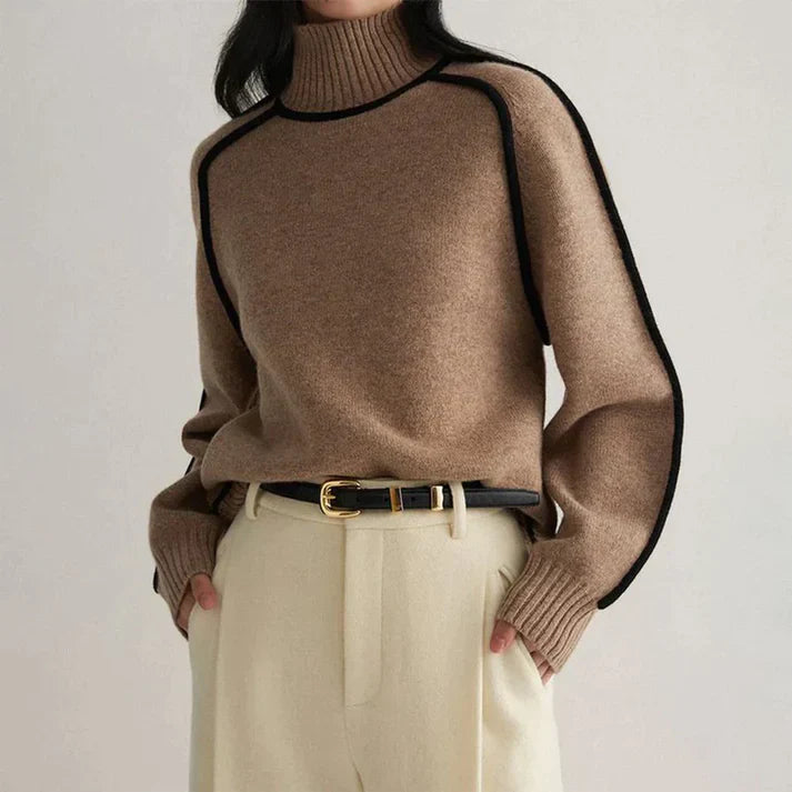 W&W - Knitted turtleneck sweater