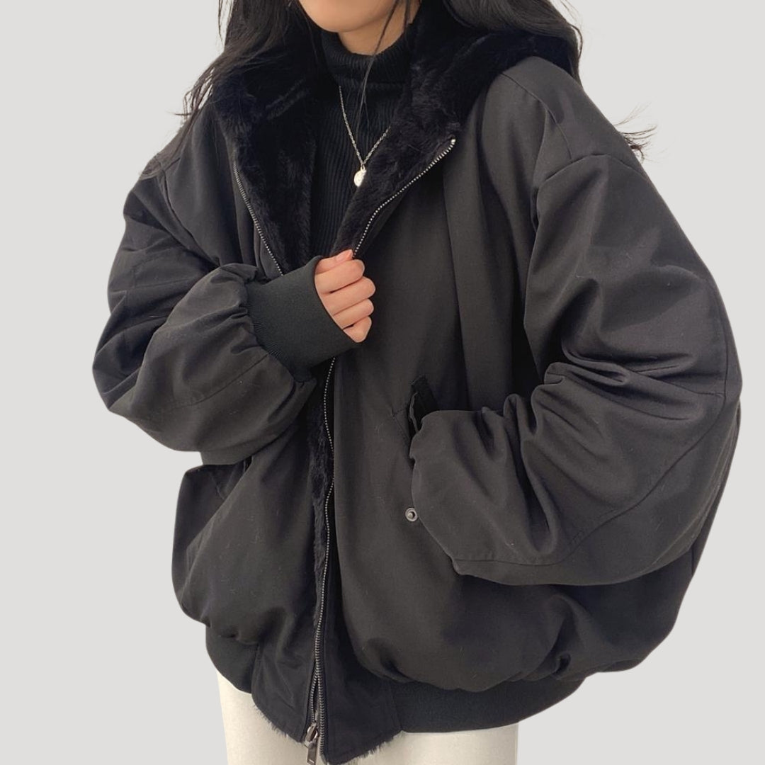 WW | Damen Sherpa Fleece Teddy Jacke Winterstil