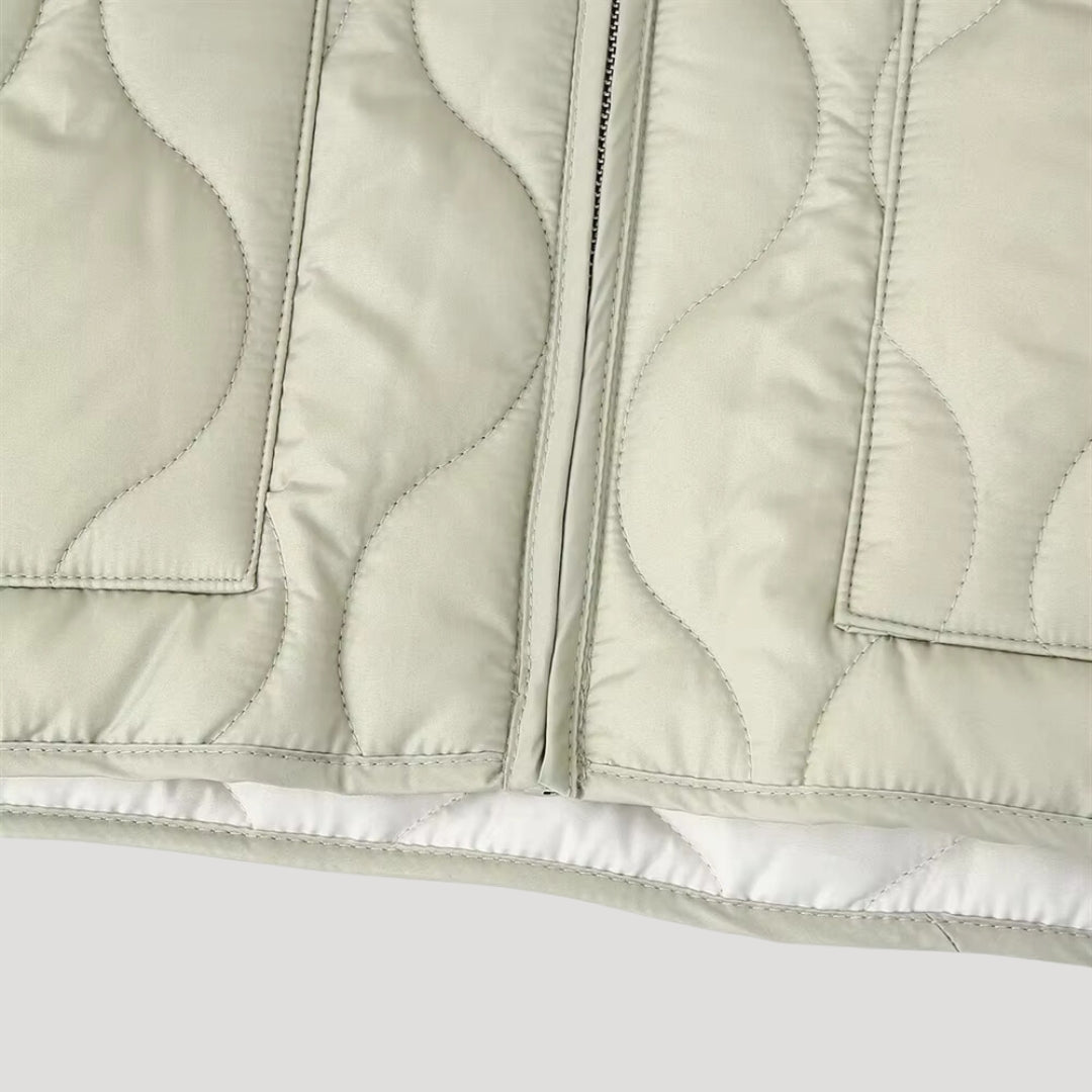 WW | Damen gesteppte Jacke gepolstert leichtgewichtiger Wintermantel