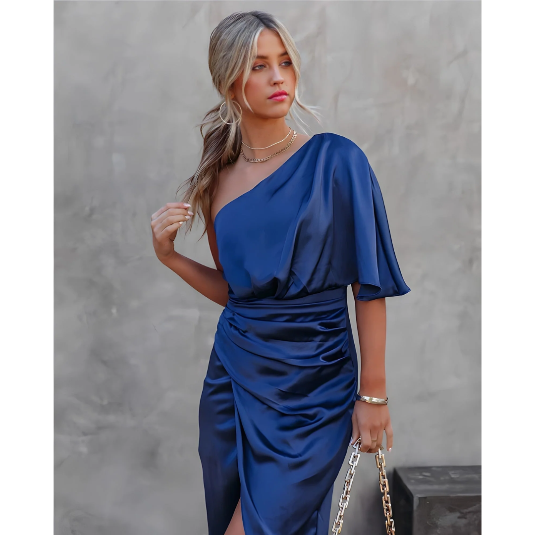 WW | Mini Asymmetrisches Kleid Für Hochzeitsgäste Für Frauen