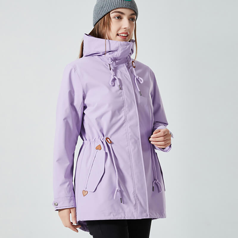 WW | Hooded Rain Jacket - Adjustable Fit - Lightweight Design - Outdoor Essential