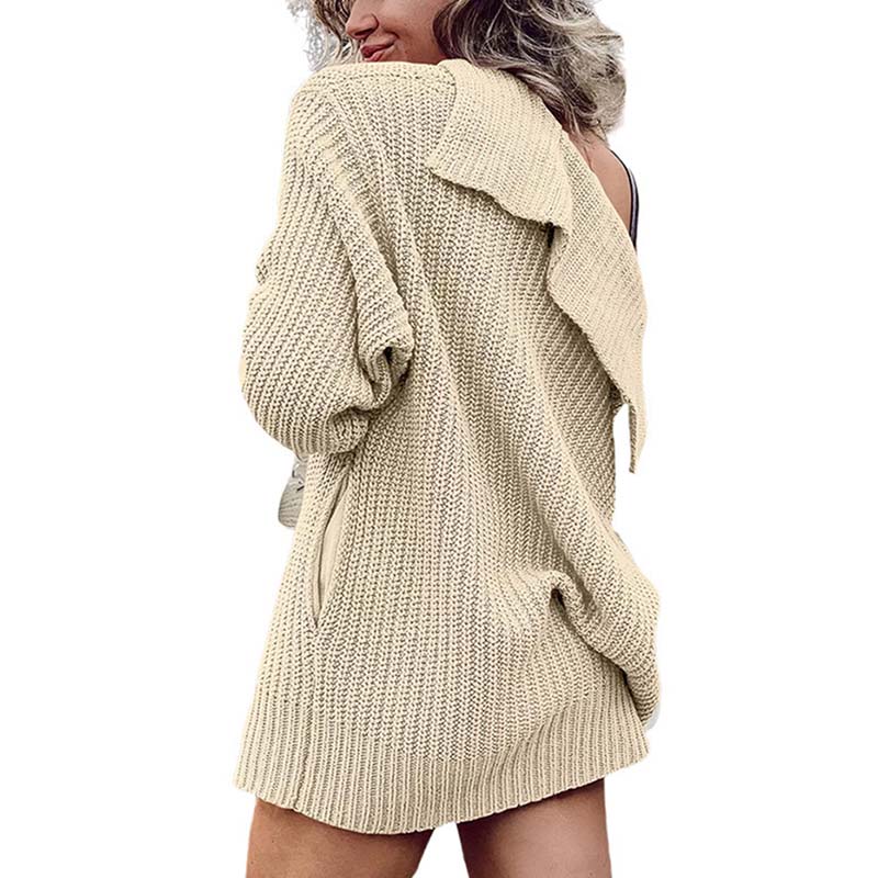 WW | Strickstrickjacke für Damen mit Knopfleiste