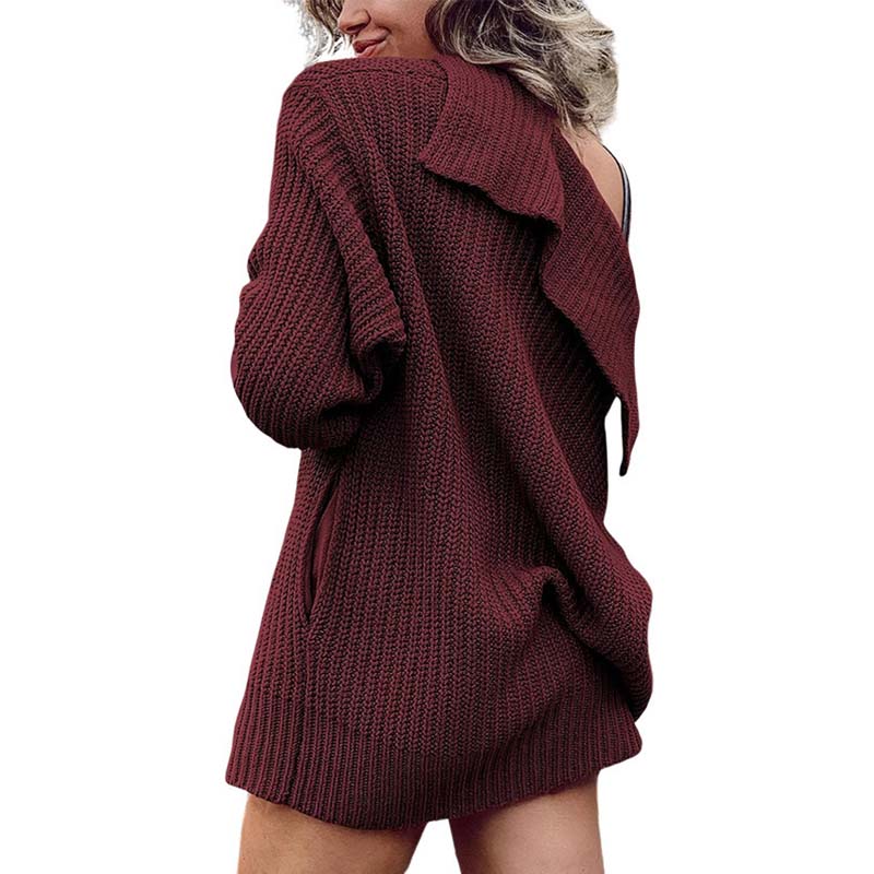 WW | Strickstrickjacke für Damen mit Knopfleiste