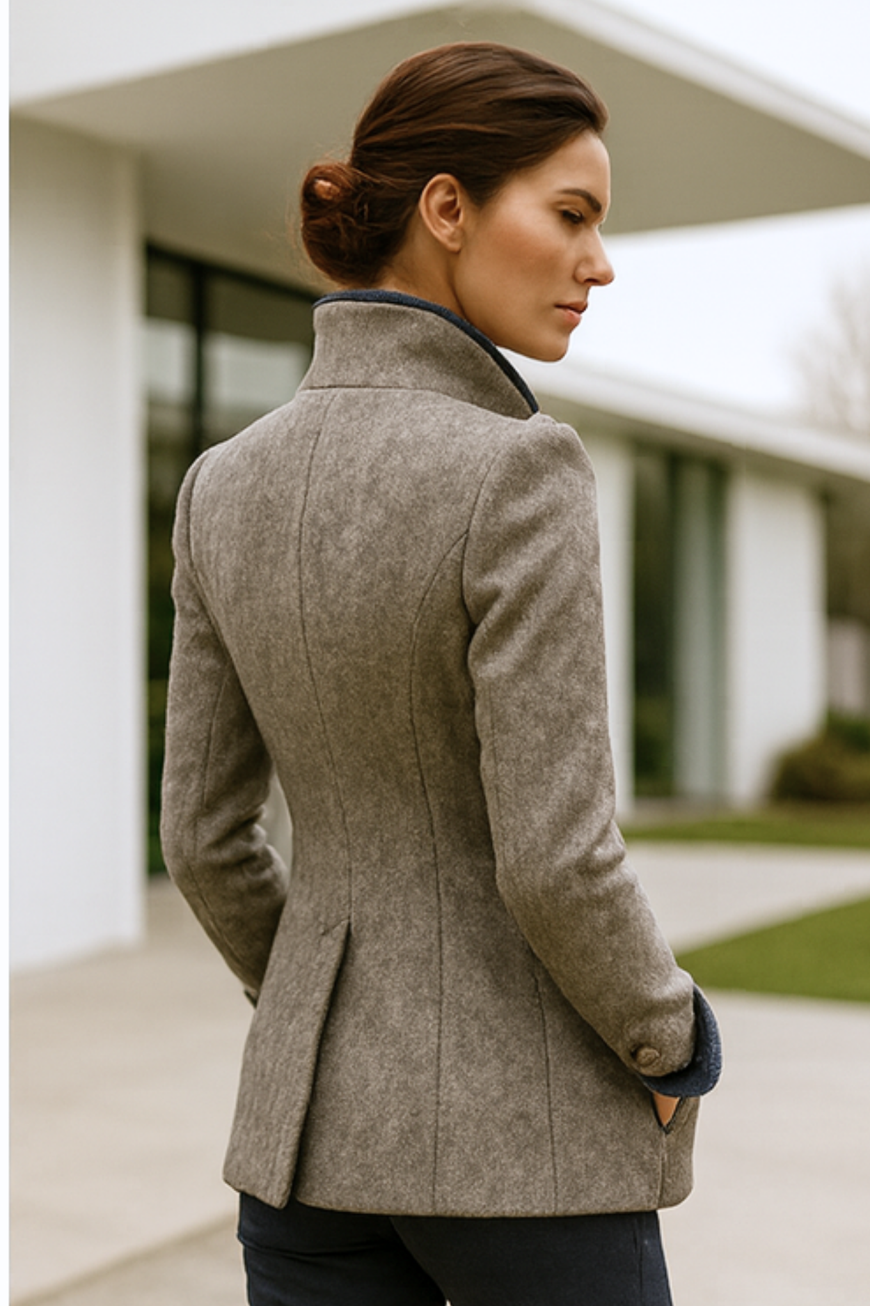 Valerie | High-Neck Cardigan