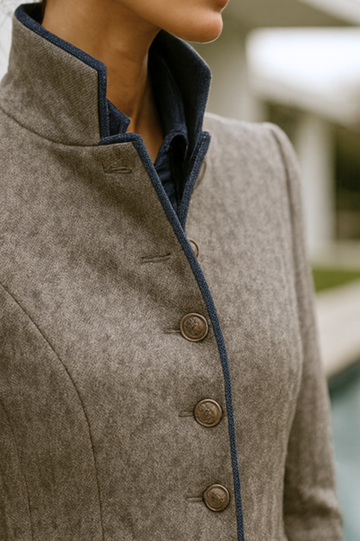 Valerie | High-Neck Cardigan