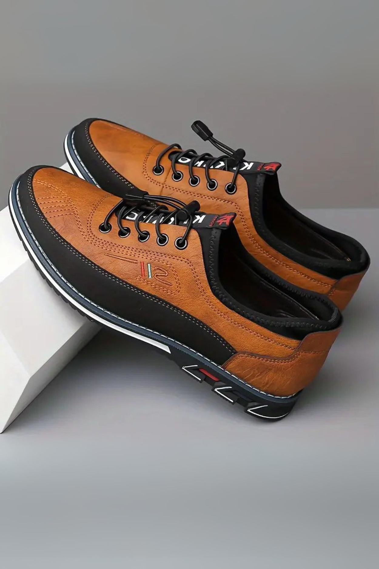 Bertholdt Elegant Men's Shoe for Everyday Wear & Comfort - Caramel