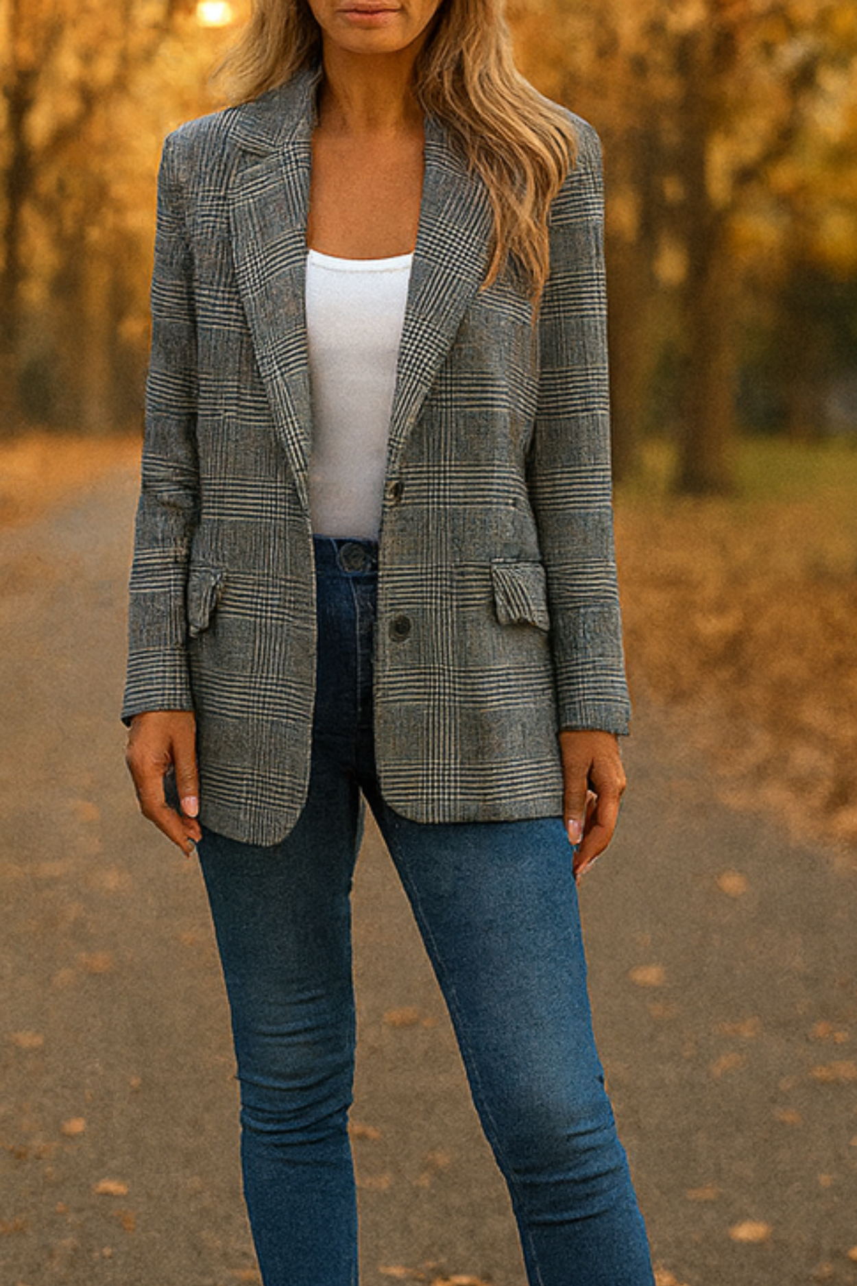 Flora Stylish Jacket - Black