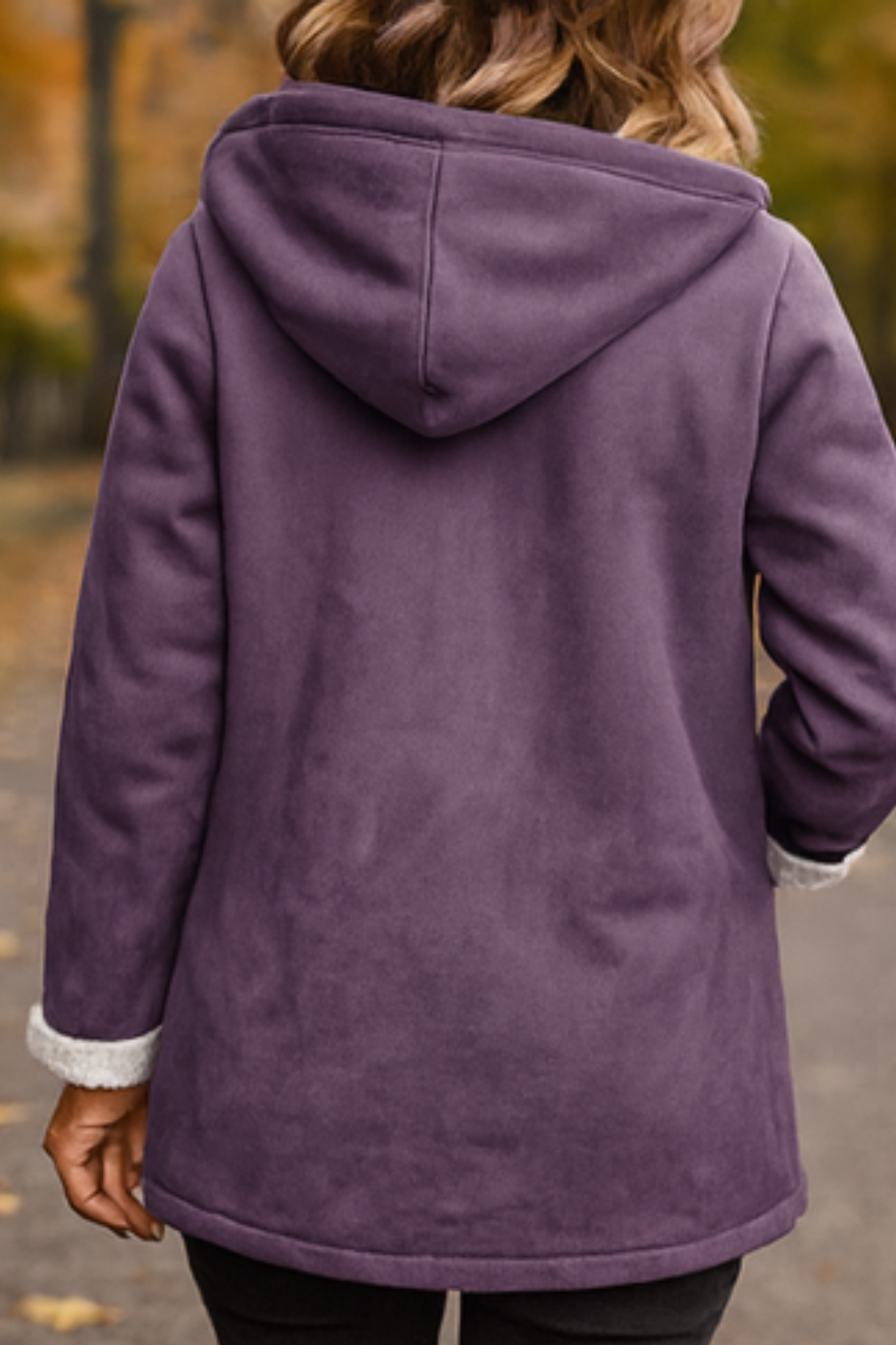 Serena Classic Fleece Jacket - Lilac