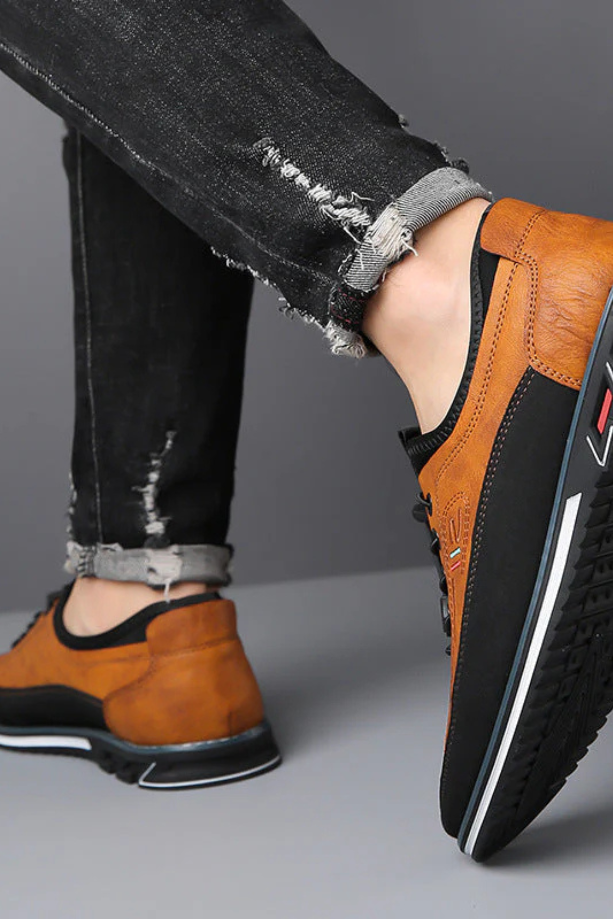 Bertholdt Elegant Men's Shoe for Everyday Wear & Comfort - Caramel