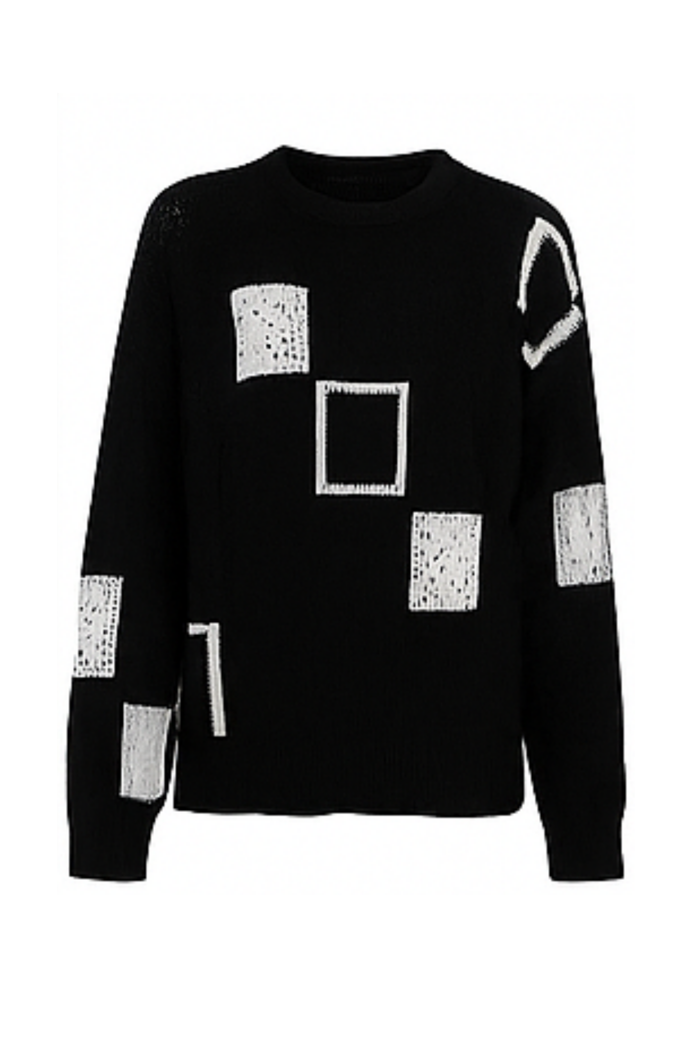 Ayla Knitted Sweater - Black