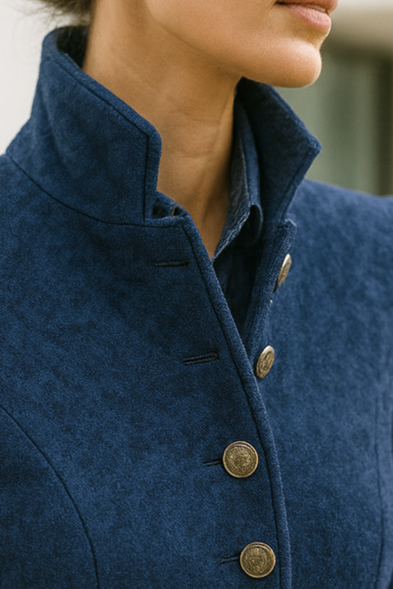 Valerie | High-Neck Cardigan