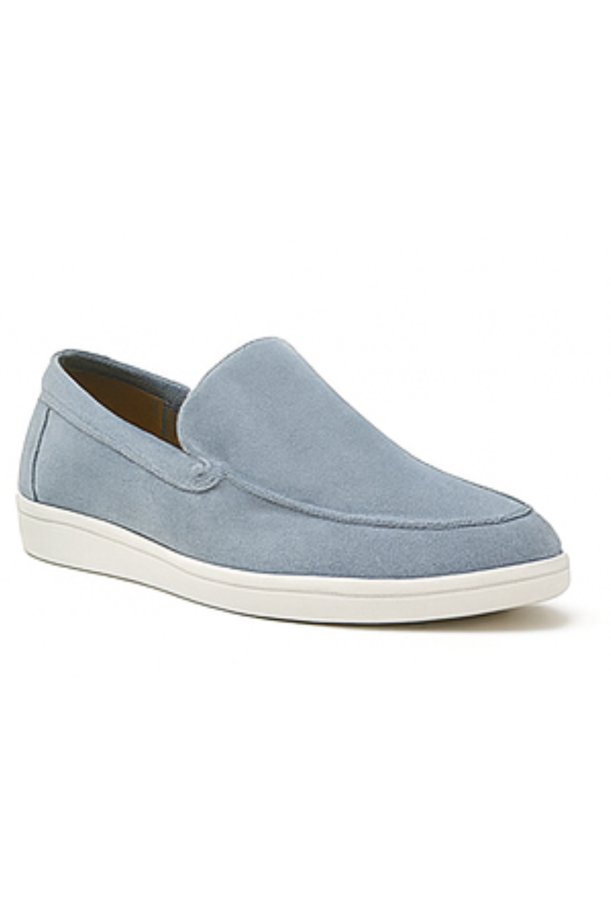 Chase Elegant Suede Loafers - Light Blue