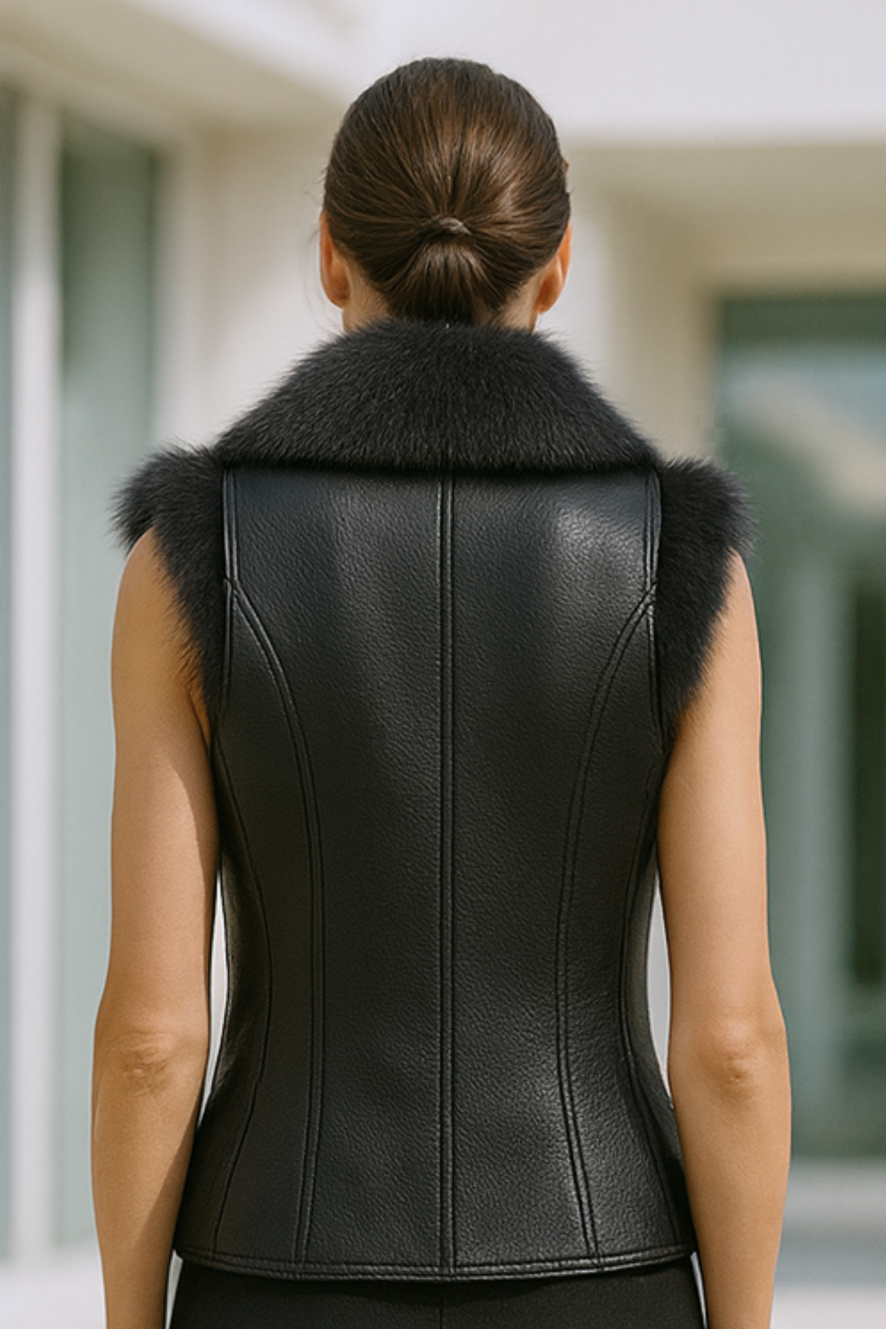 Colby | Elegant Leather Vest