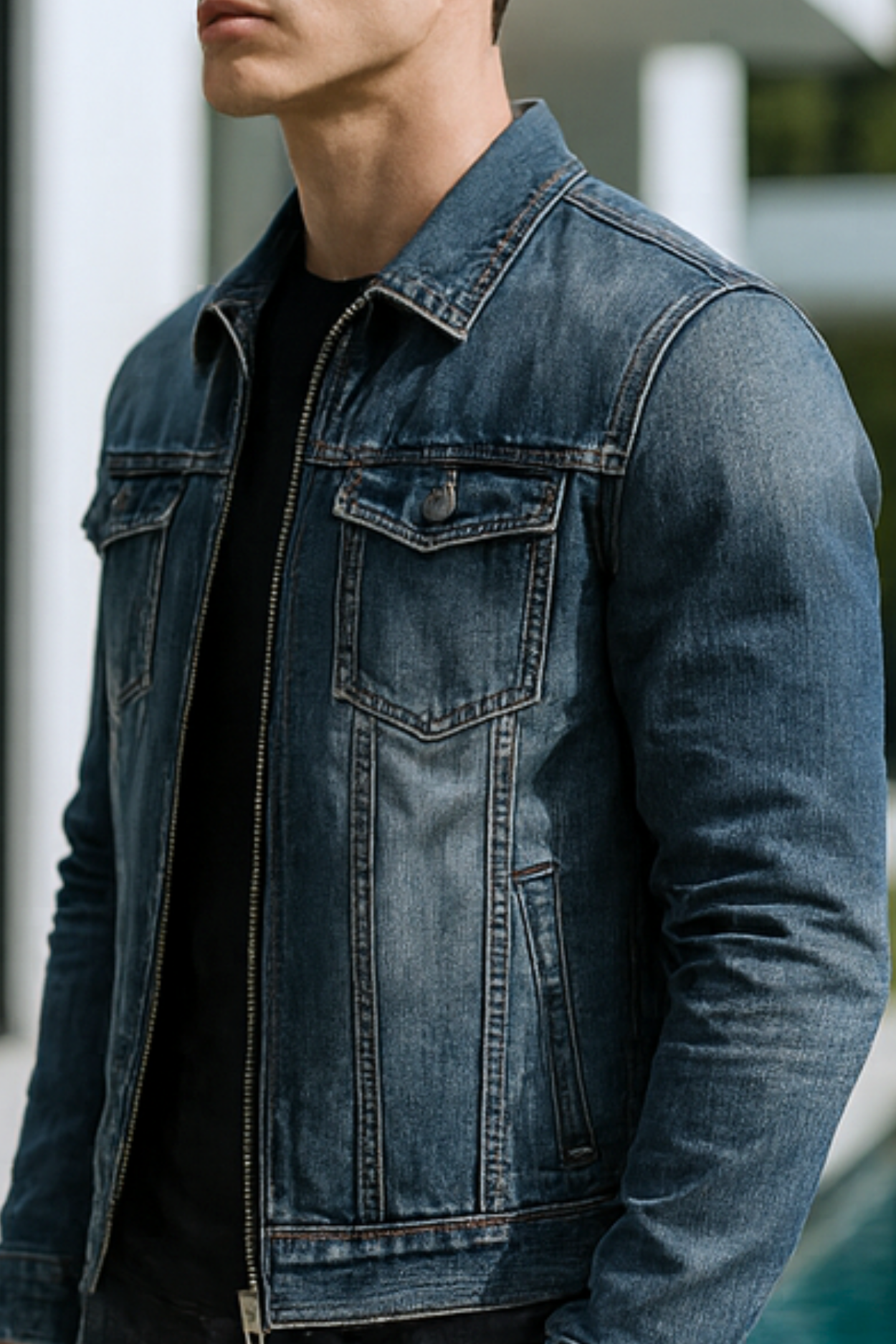 Jonah | Rivet Denim Jacket