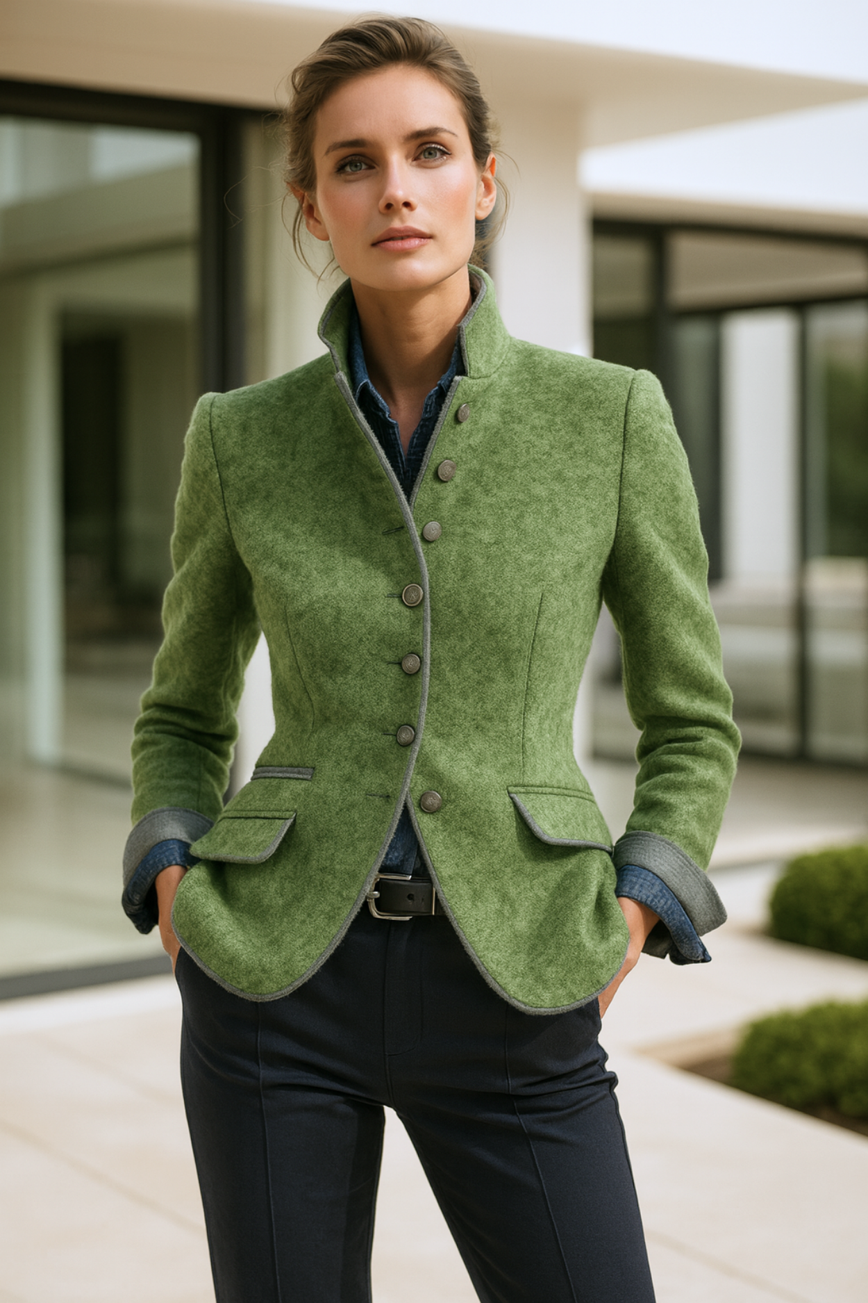 Valerie | High-Neck Cardigan