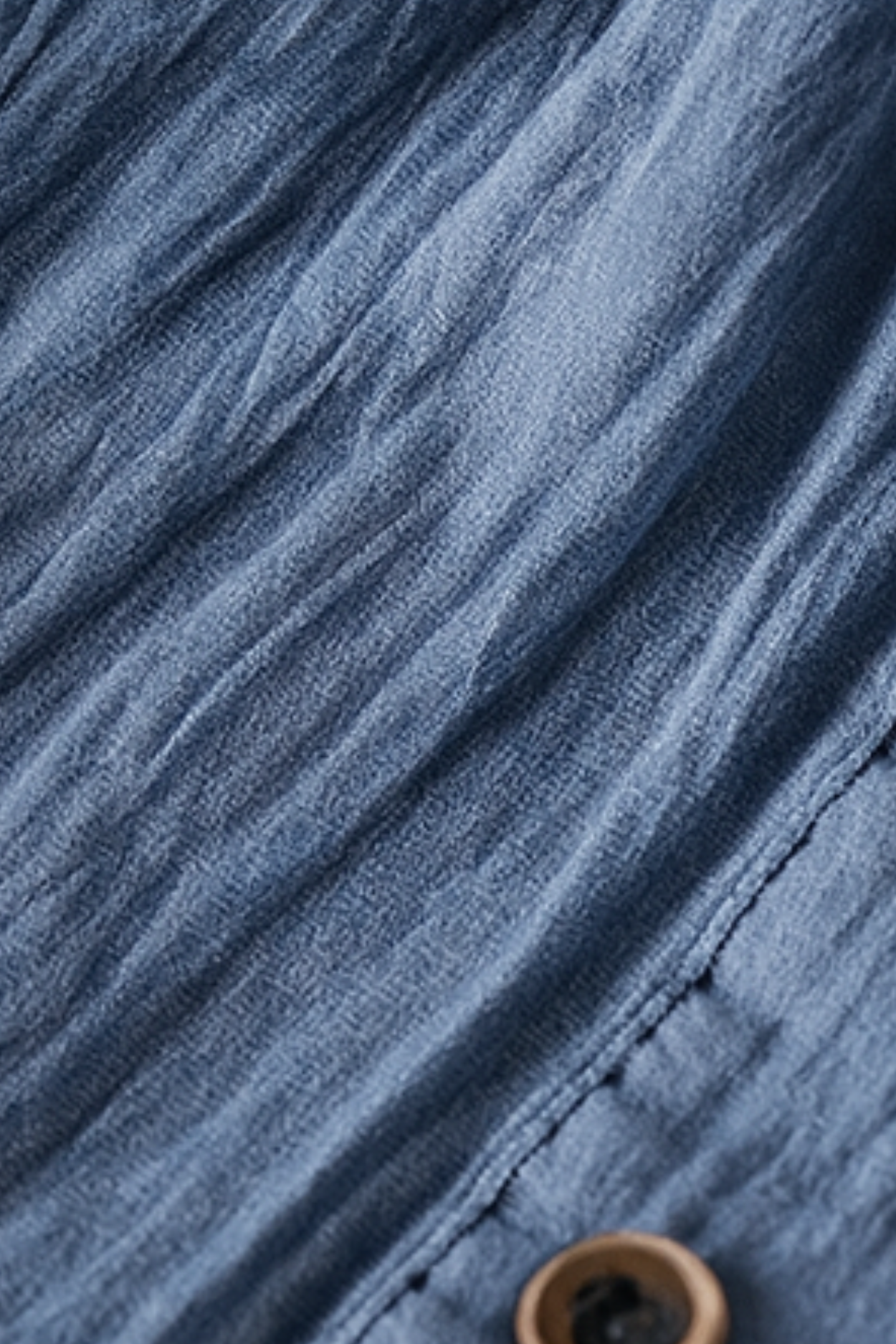 Clifford Linen Shirt - Blue
