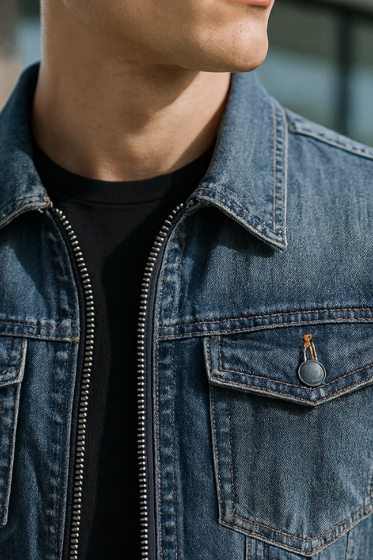 Jonah | Rivet Denim Jacket