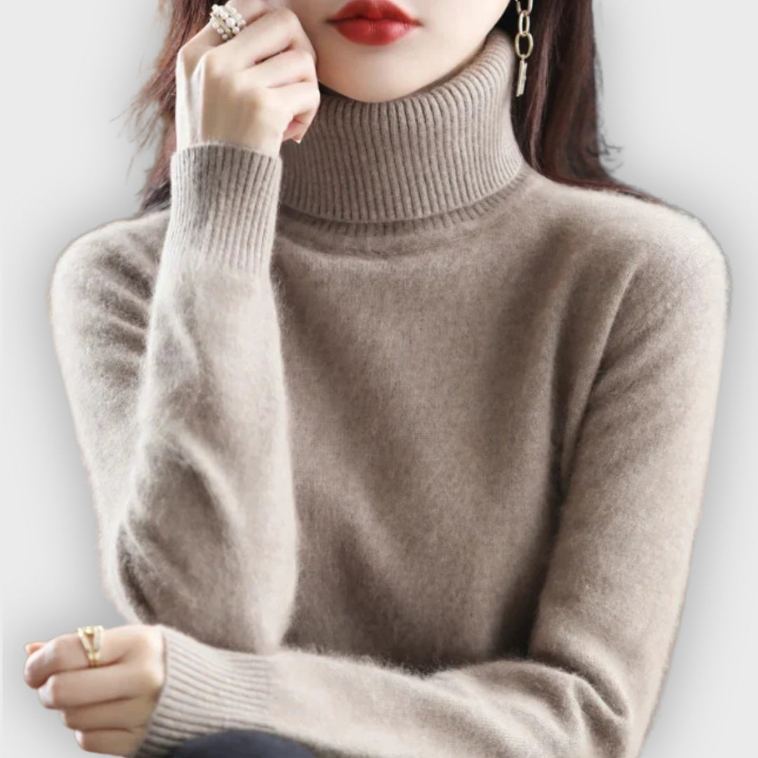 WW | Cashmere turtleneck sweater