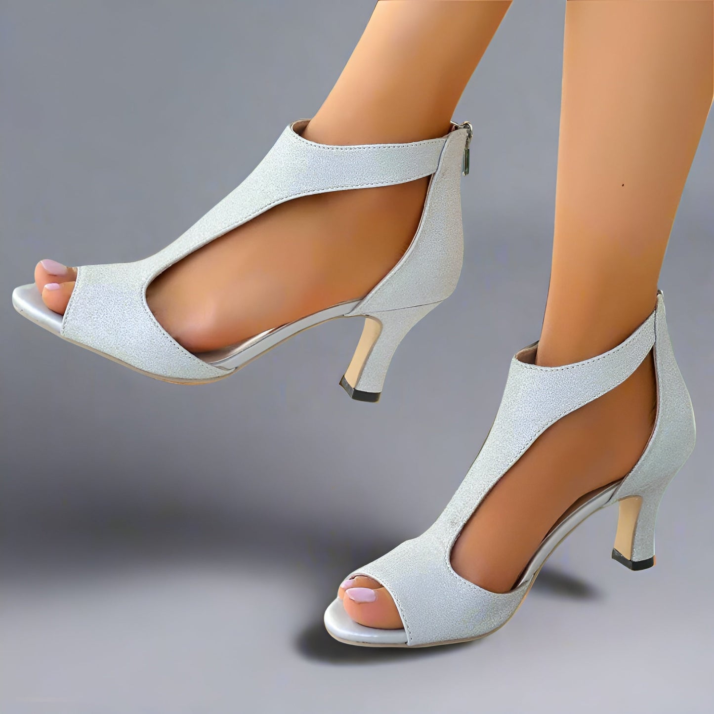 Inger™ | Elegant Comfort Sandals with Heels