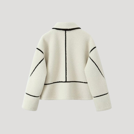 WW | Damen Fleece Jacke Cozy Teddy Borg Stil