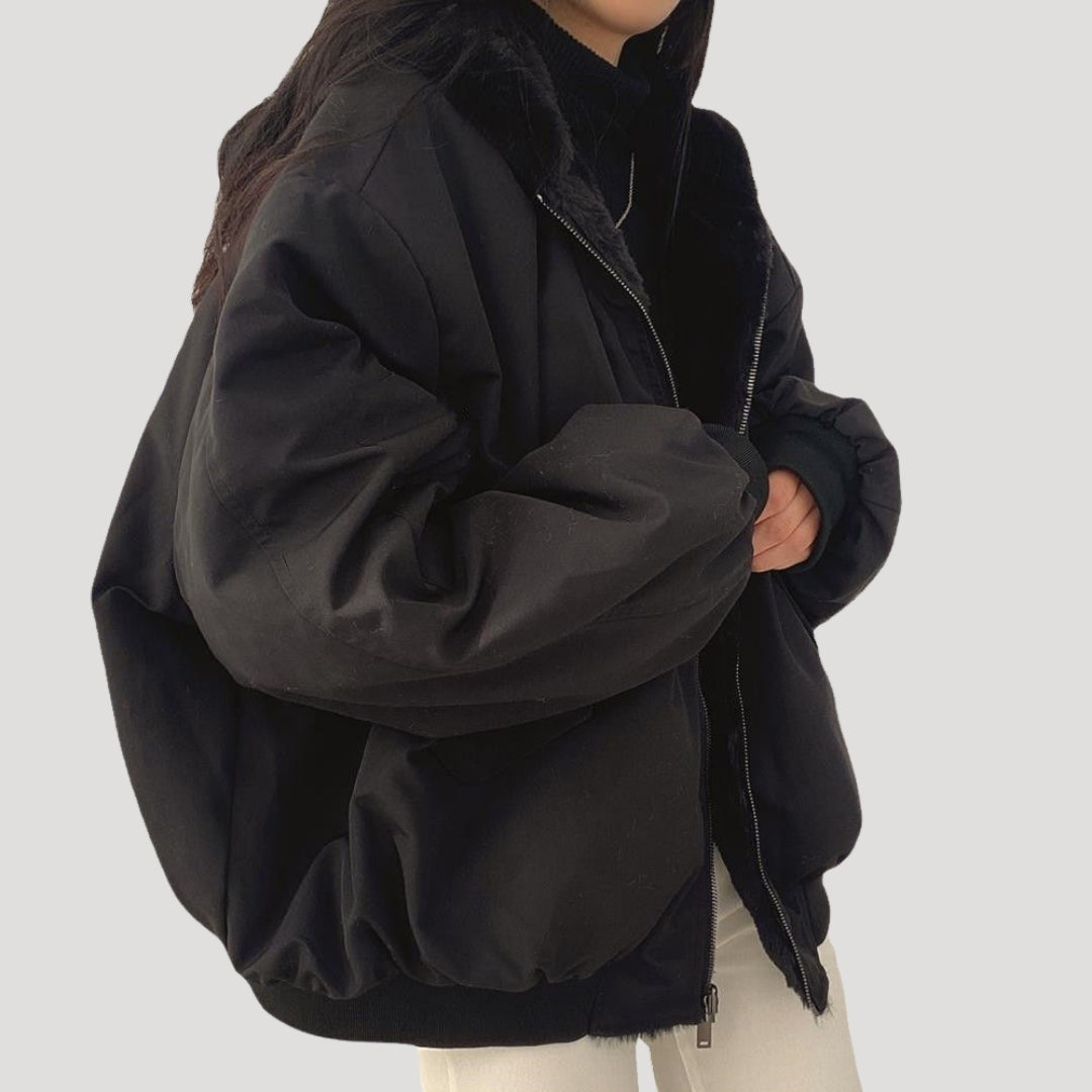 WW | Damen Sherpa Fleece Teddy Jacke Winterstil