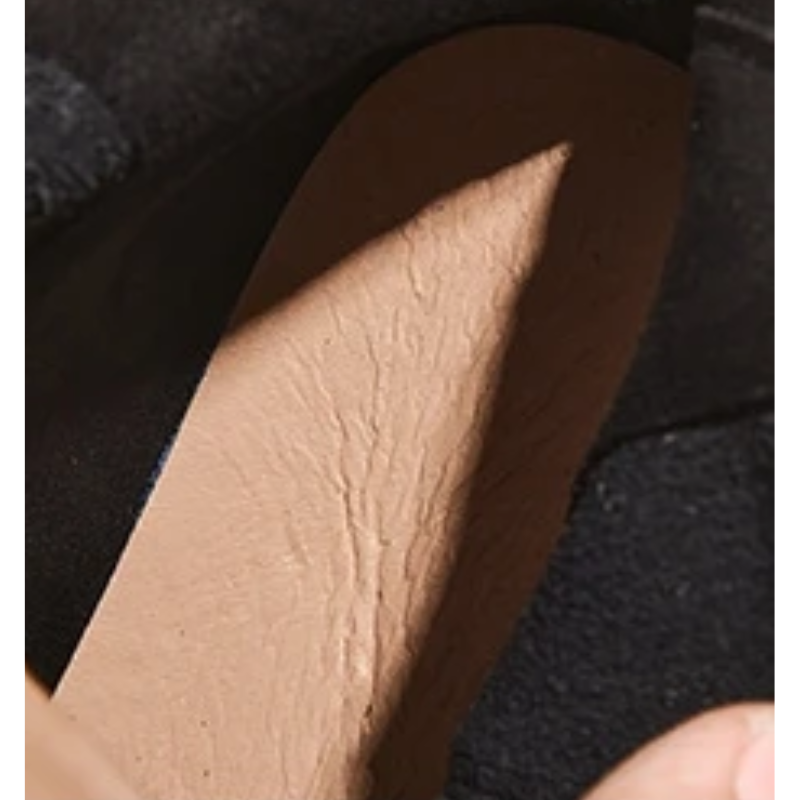 WW | Damen Stiefel Leder Ankle Boots mit Reißverschluss Hinten und Niedrigem Absatz