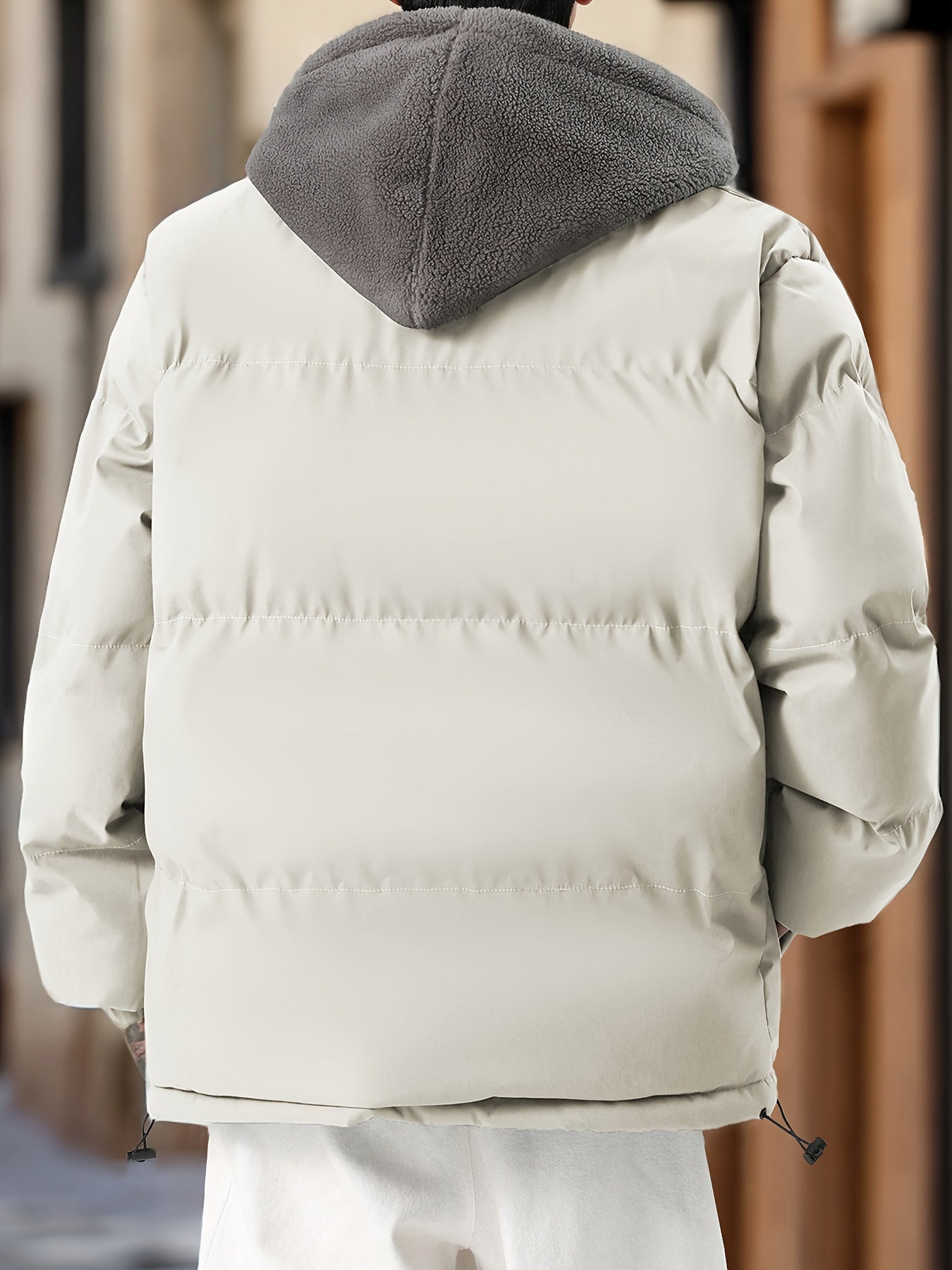 WW | Casual Warm Padded Men's Winter Jacket - Ideal for Winter
