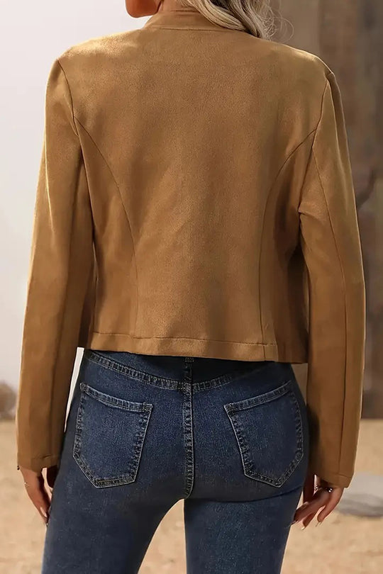 WW | Plain Double Lined Embellished Jacket