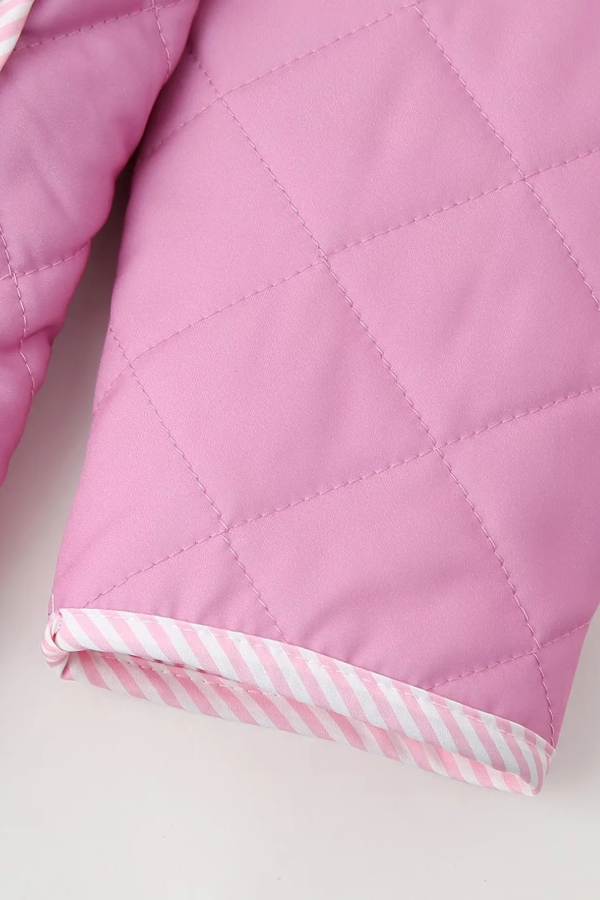 WW | Print Schleife Steppjacke
