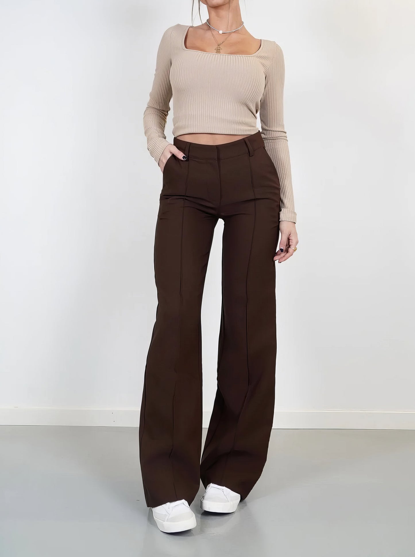 WW | Zeitlose Klassische High Waist Hose