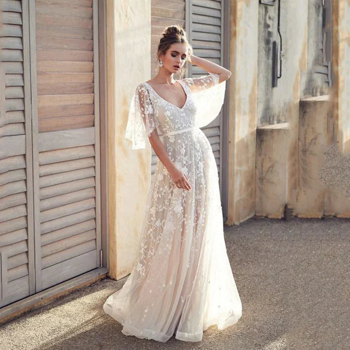 WW | Elegantes Kleid in Fester Passform