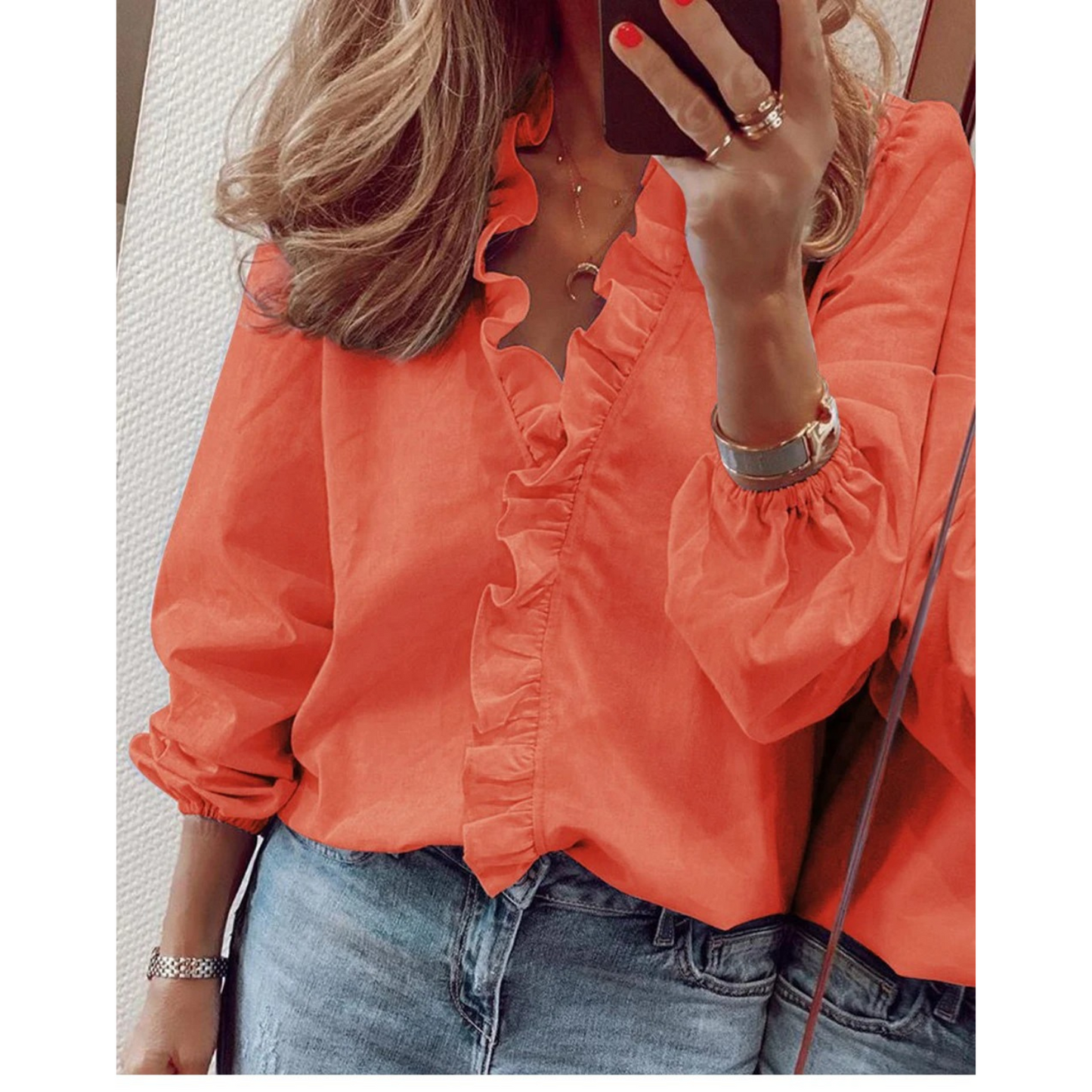 WW | Floral Chiffon Blouse