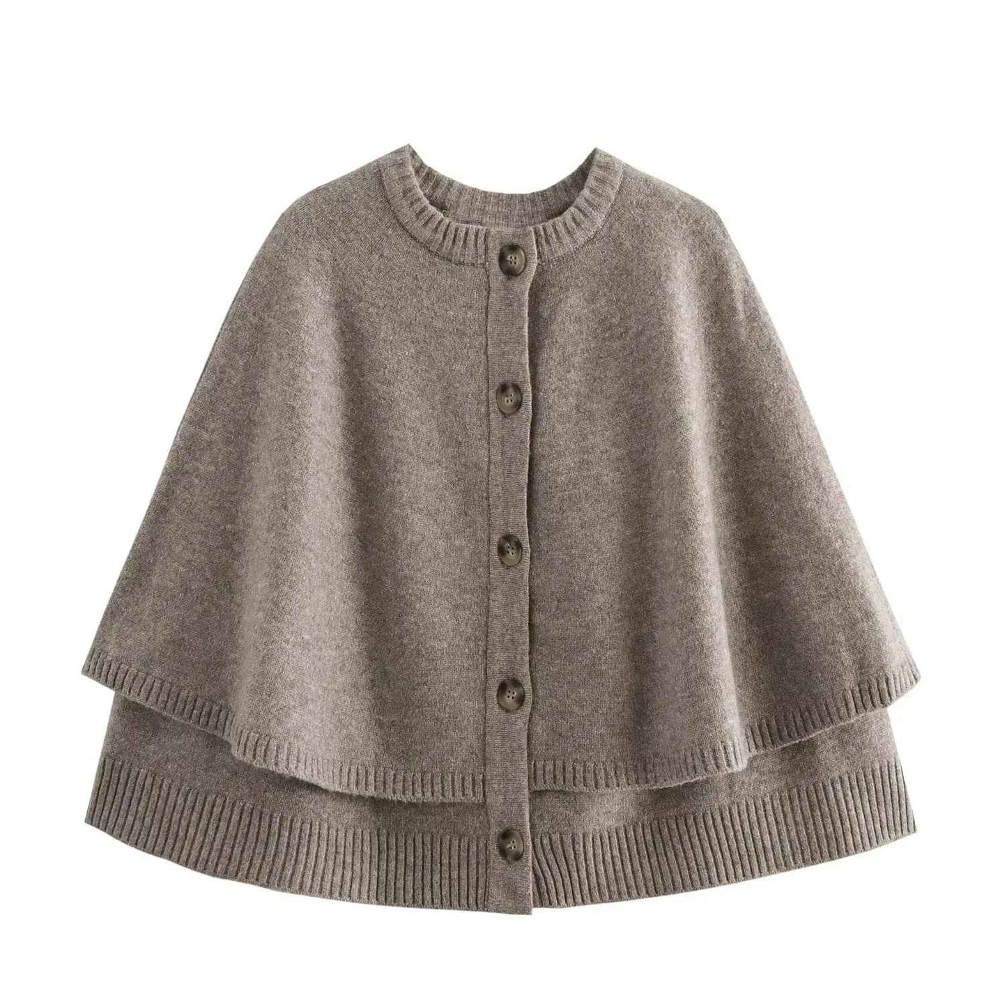WW | Elegantes Knopf-Cape