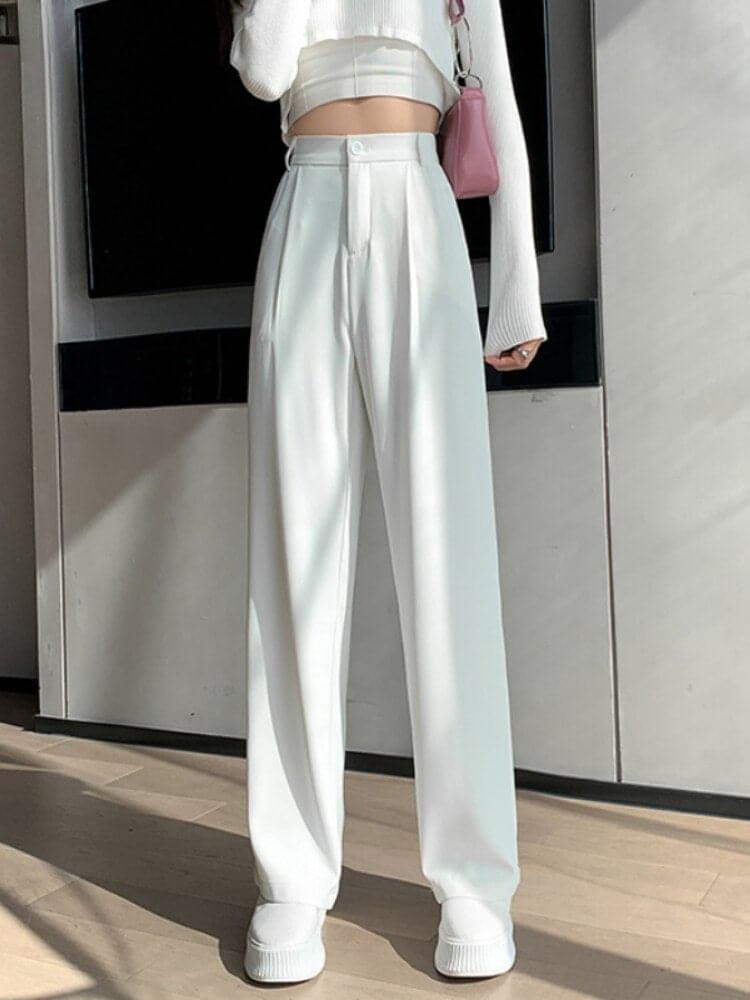 WW | Modern High-Waisted Trousers