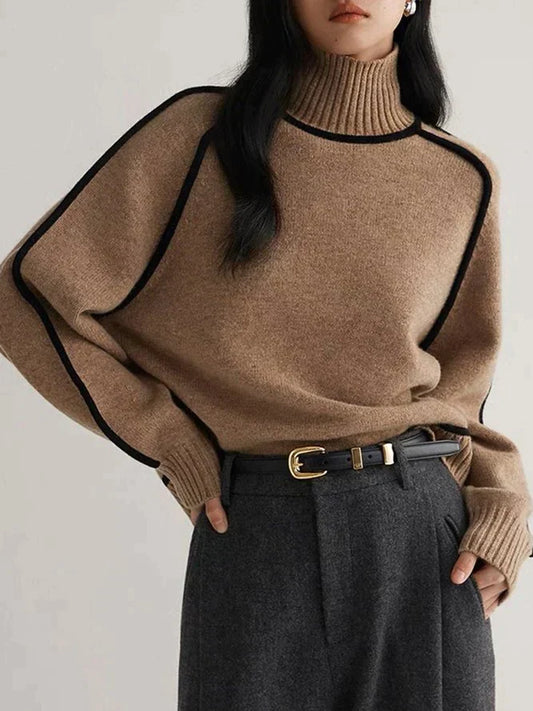 W&W - Knitted turtleneck sweater