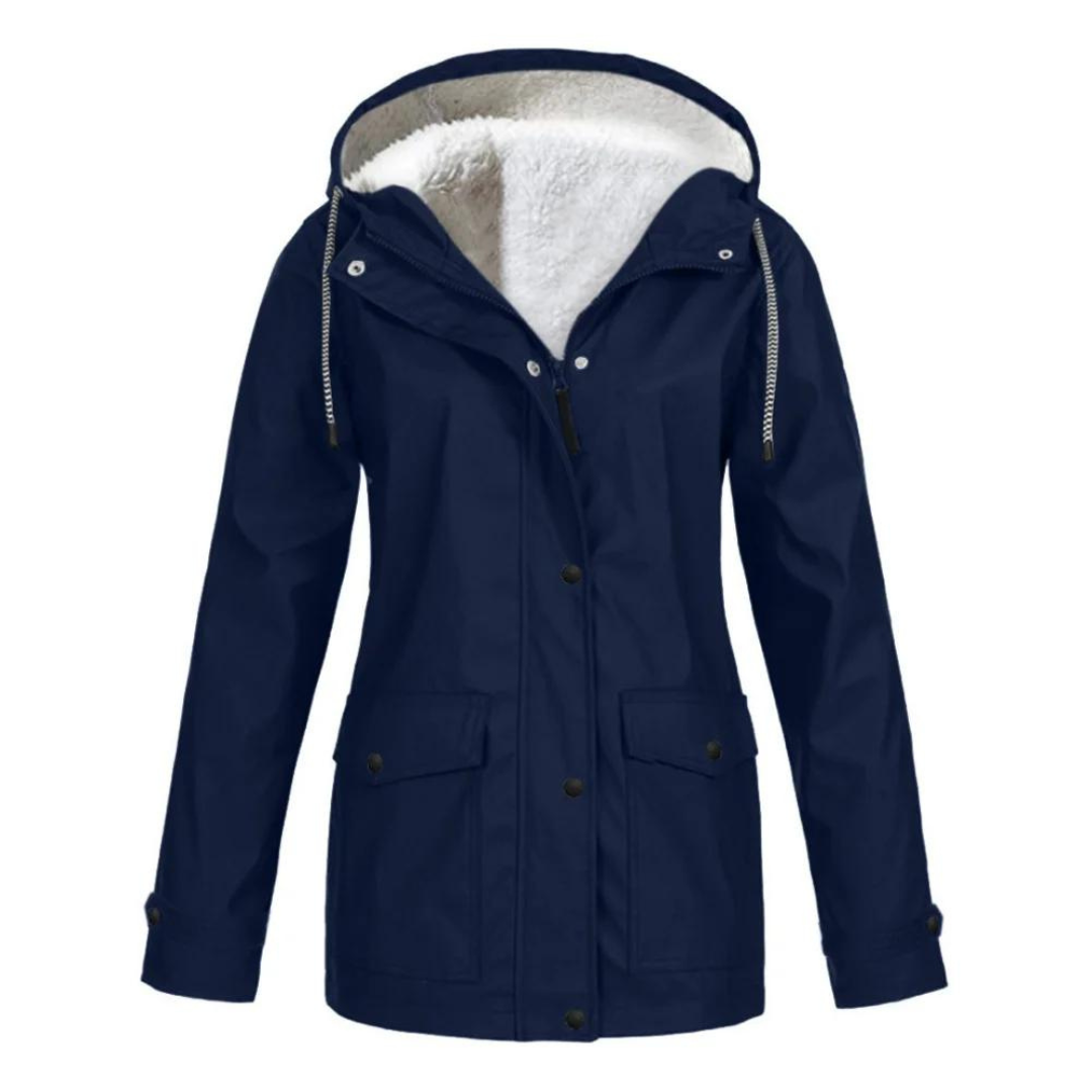 WW | Windproof Hooded Rain Jacket (Plus Sizes Available)