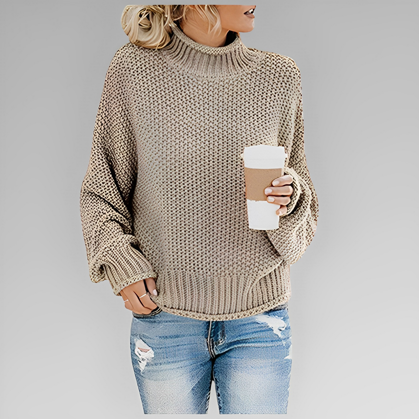 WW Einfacher Und Eleganter Pullover