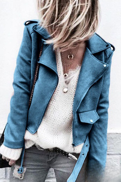WW | Elegante Freizeitjacke mit Patchwork-Elementen