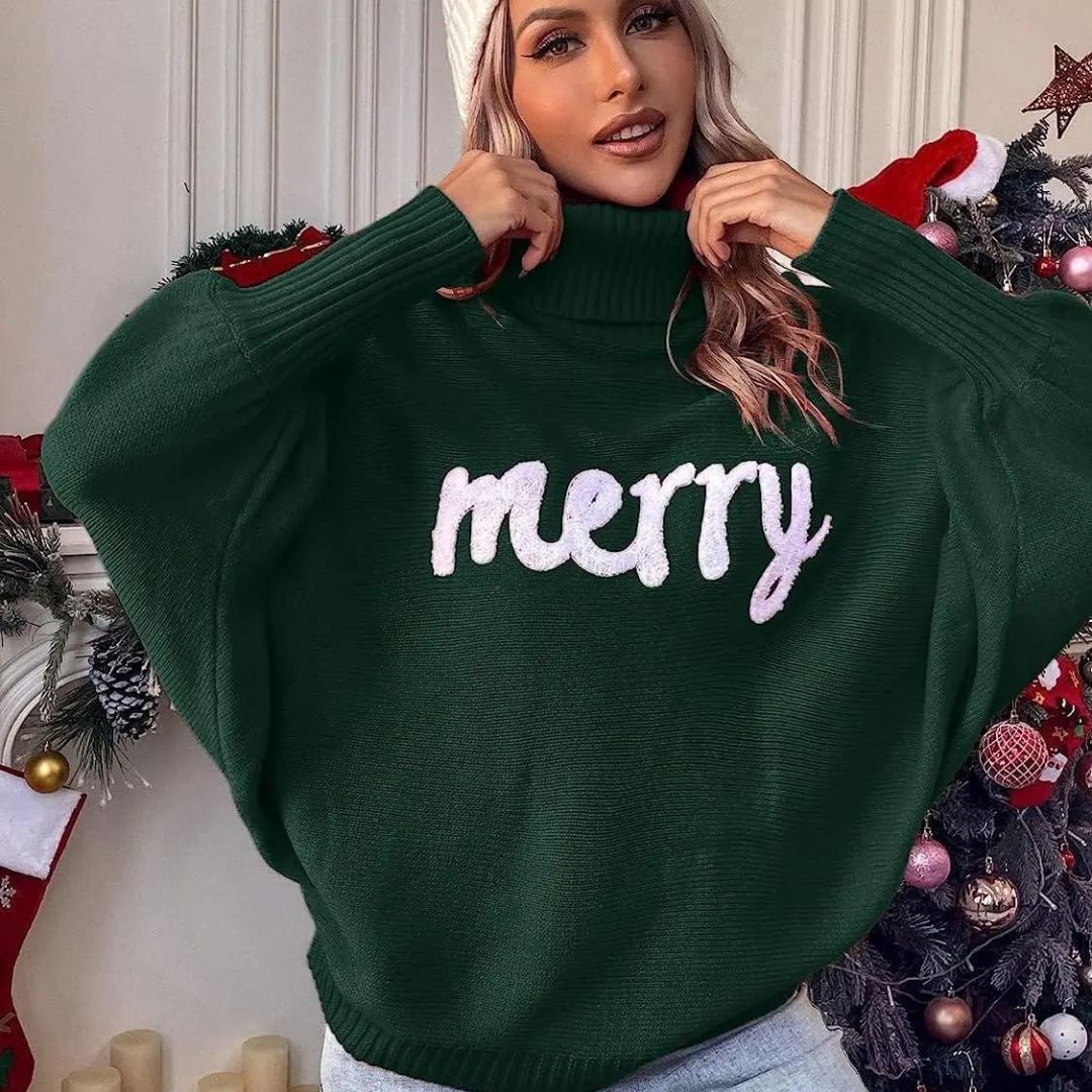 WW | Festlicher Pullover für Frauen mit Rollkragen