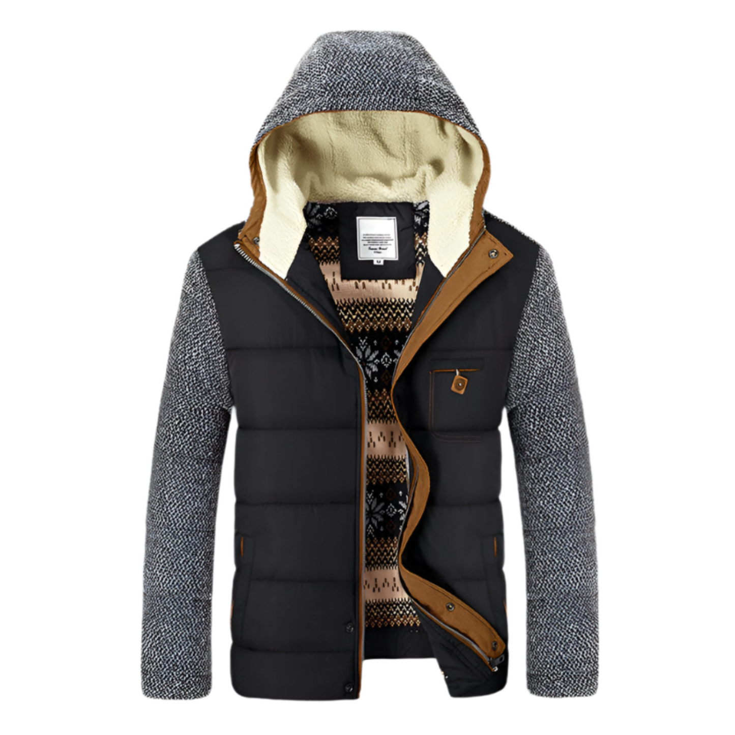 WW | Jacke - Elegant - Hergestellt für den Komfort - Ideal für den Herbst / Winter für die Männer