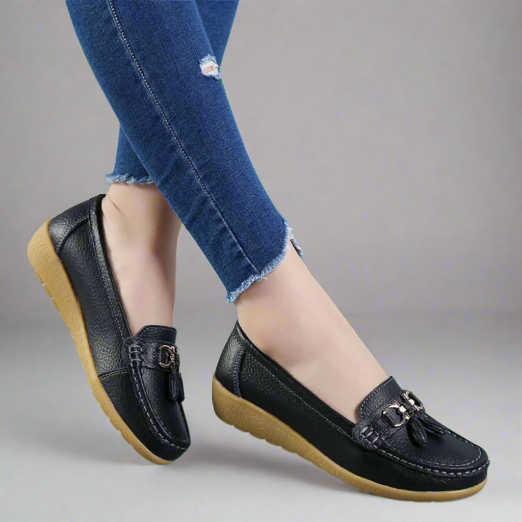 Heli™ | Handmade Comfortable Leather Moccasins
