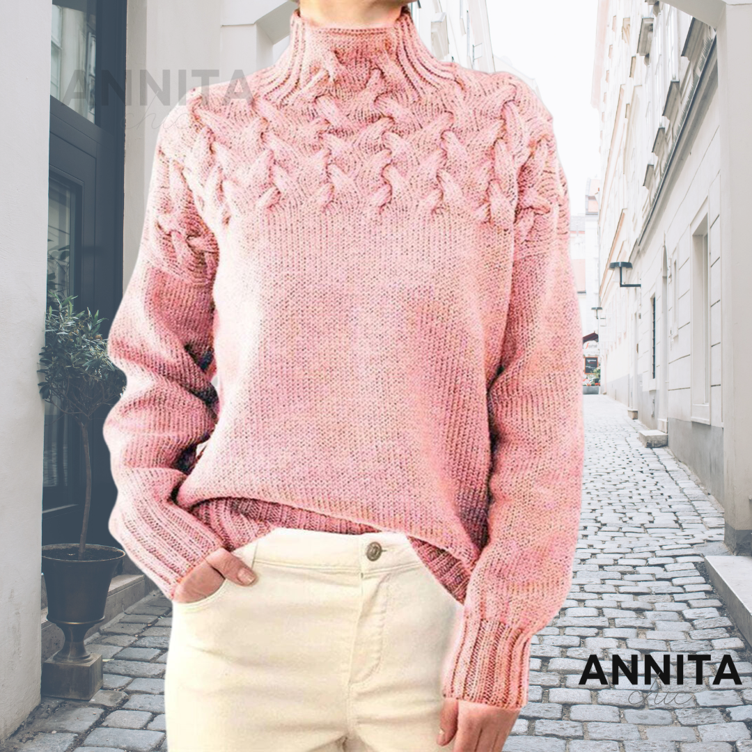 WW | Baumwoll Rollkragenpullover Für Damen - Perfekt für lässige Tage