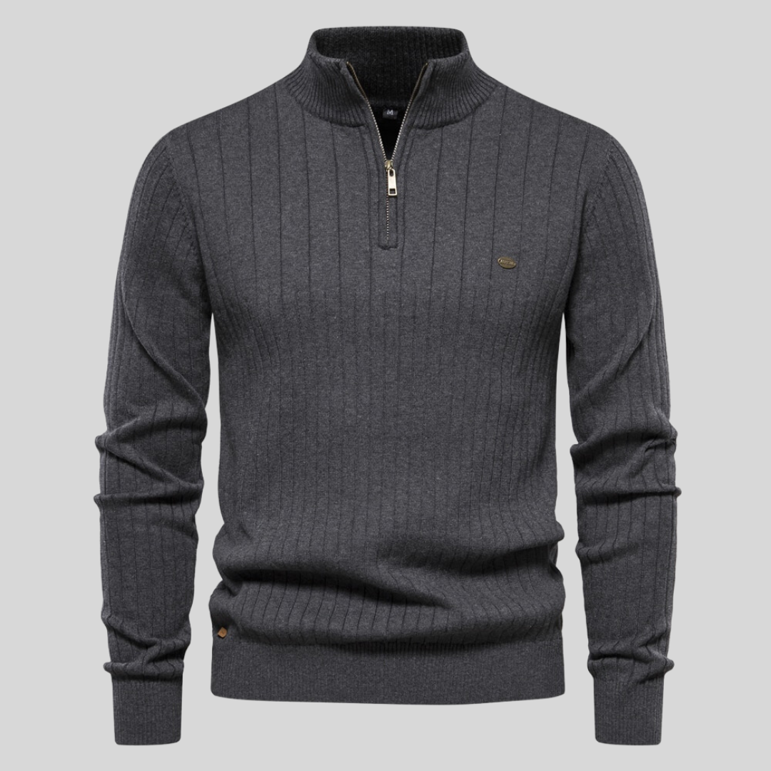 WW | Soft-Textured Knitted Sweater