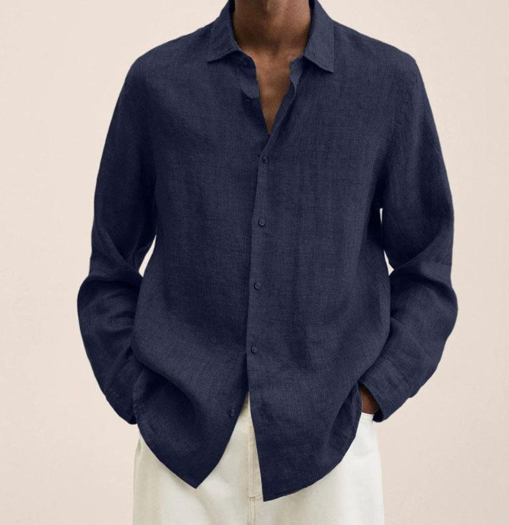 WW | Men's Linen Shirt Stylish Summer Shirt For Men