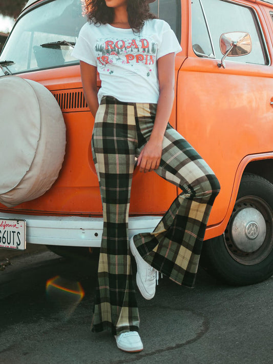 WW | Retro-Hose mit weitem Bein