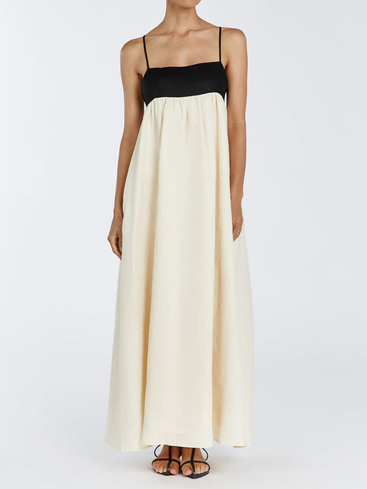 WW | Women's Maxi Dress Black & White