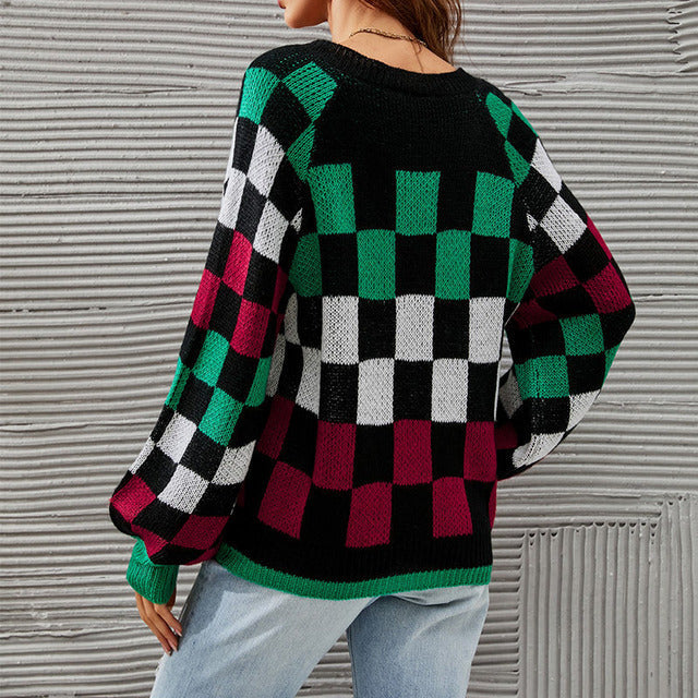 WW | Contrasting check pattern