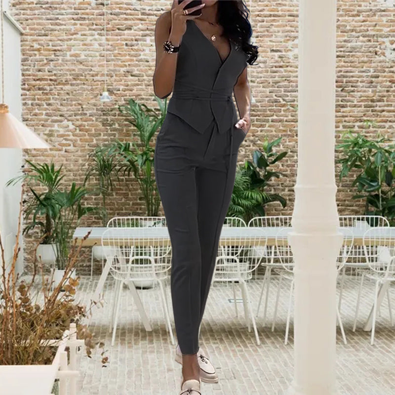 WW | Glamorous Jacket and Pants Set for Women