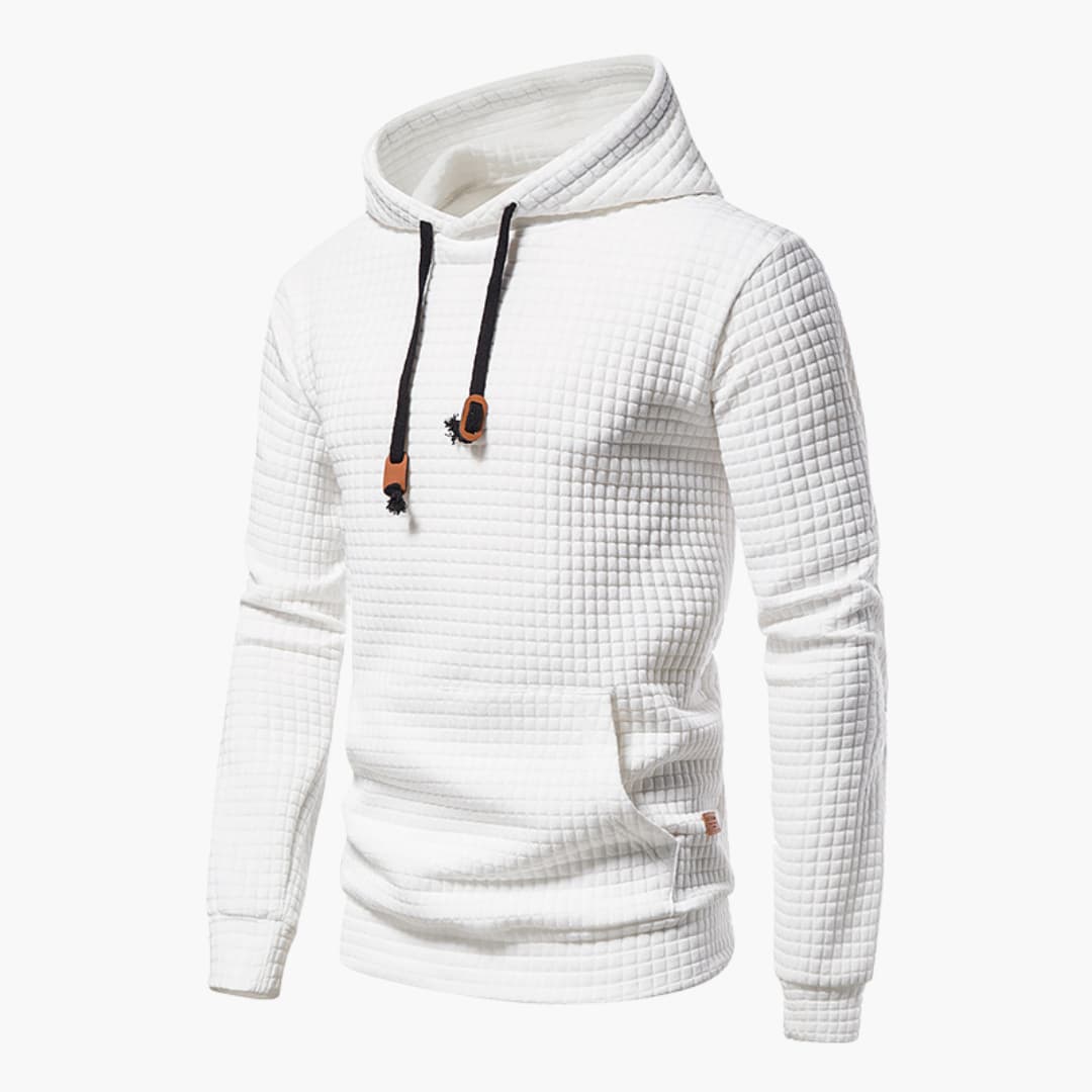 WW | Kapuzenpullover Kariert - Moderner Freizeit-Hoodie für Alltag und Sport