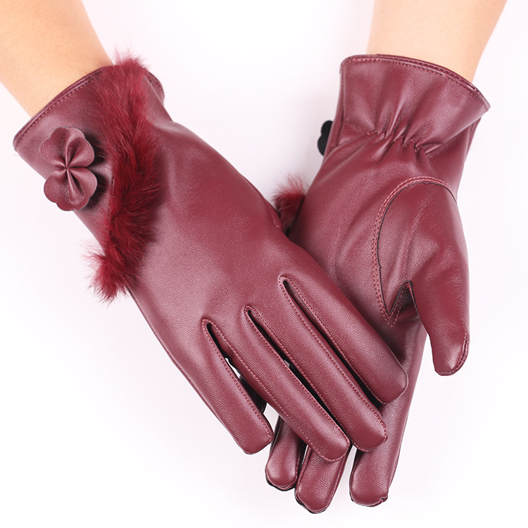 WW | Warme Lederhandschuhe für Frauen
